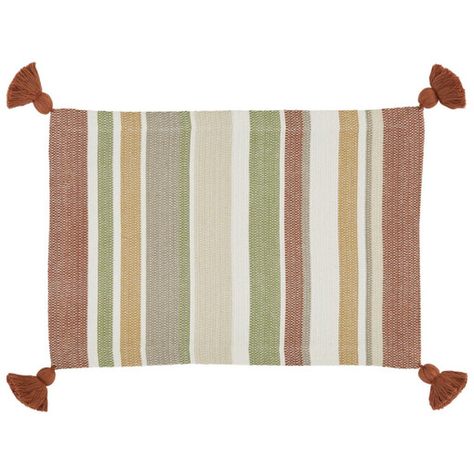 Terra Stripe Placemats - Set of 6
