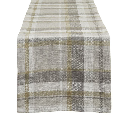 Bennet Plaid Table Runner - 15x72