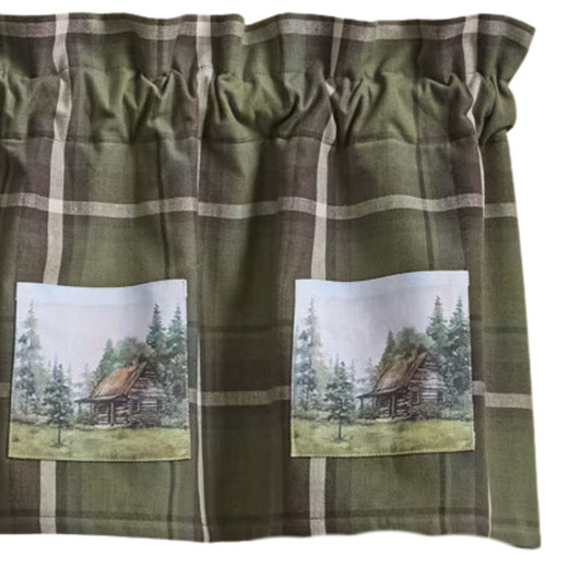 Cedar Gap Patch Valance - 60x14
