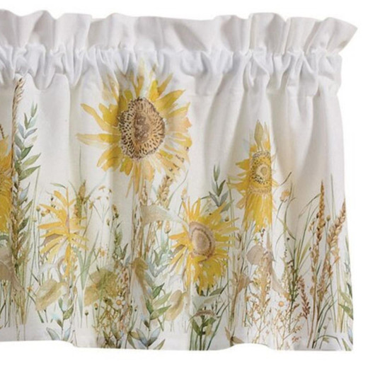 Sunflower Fields Valance - 60x14
