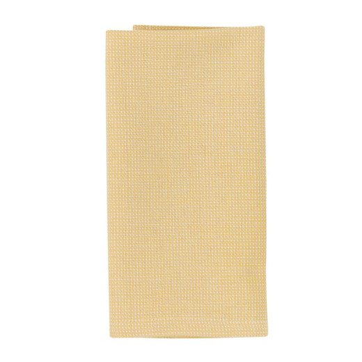 Basketweave Napkins - Goldenrod Set of 6