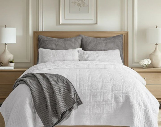 Cloud Waffle Bedding Collection