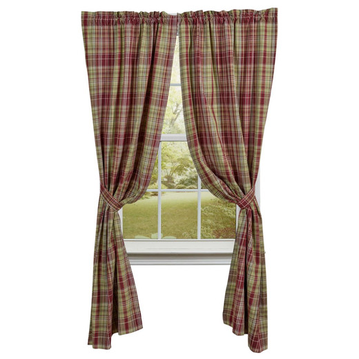 Heritage Plaid Panels - 72x84