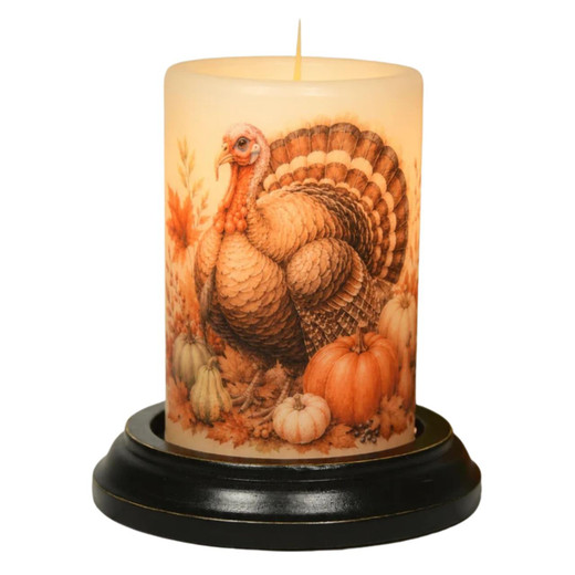 Candle Sleeve - Old Time Turkey Antique Vanilla
