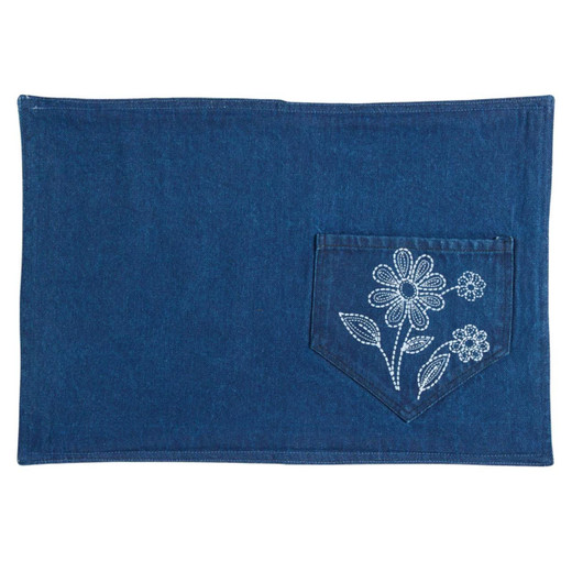 Dolly Denim Placemats - Set of 6