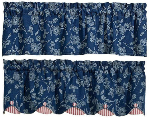 Dolly Denim Curtain Collection