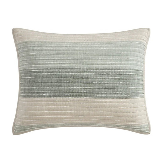 Sand Stripes Sage Pillow Sham