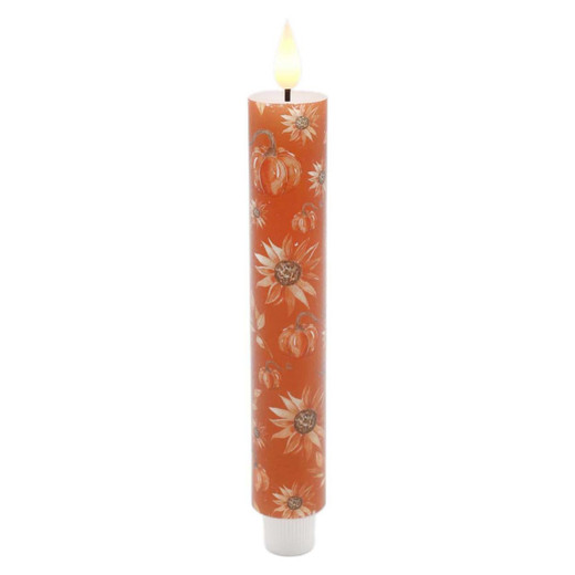Shades Of Autumn Timer Candle - LED Taper 1.25x8