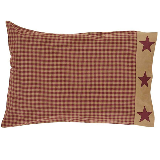 Ninepatch Star Pillowcases - Standard Set of 2