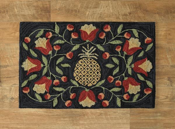 Pineapple Hooked Rugs