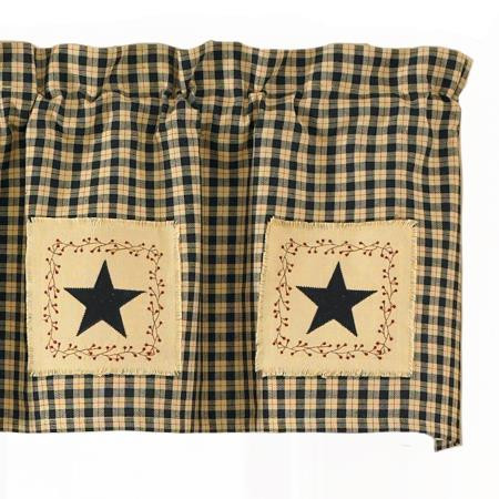 Star Patch Valance - 60x14