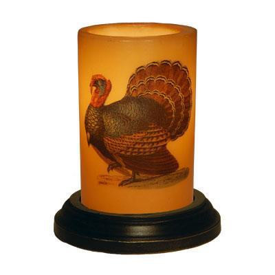 Primitive Candle Sleeve - Large Turkey