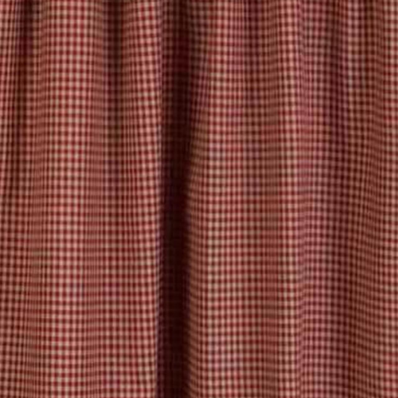 Newbury Gingham Red Tiers - 72x36