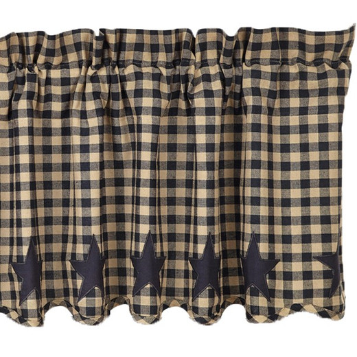 Black Star Valance - 72x16