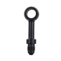-03AN male to 10mm(3/8") Banjo, Straight - Black