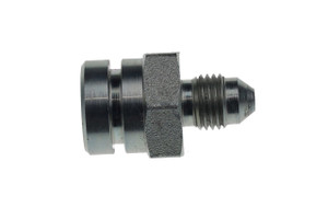 -03 to 3/8-24 inverted flare famale-black -2pcs/pkg