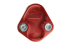 Aluminum Block-Off Plate for All Chrysler V8 ENGINE - Red Aluminum Block-Off Plate for All Chrysler V8 ENGINE - Red
