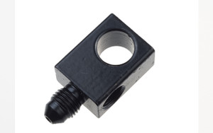 -04 AN Male to tee 3/8x24 inverted flare Female - black