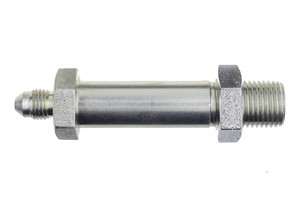 Thru the frame fitting -04 AN male to 1/8" NPT female thread - 2pcs/pkg