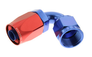 -12 120 Degree Female Aluminum Hose End - Non-Swivel -12 120 Degree Female Aluminum Hose End - Non-Swivel