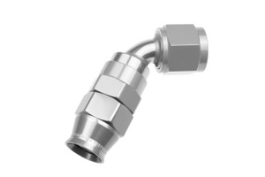 -04 AN 60 Degree PTFE reusable Hose End -04 AN 60 Degree PTFE reusable Hose End