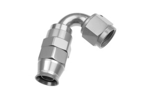 -06 AN 120 Degree PTFE Reusable Hose End -06 AN 120 Degree PTFE Reusable Hose End