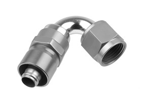 -06 AN 120 Degree Crimp Style Hose End