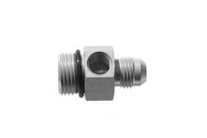 -10 AN Male to -08 ORB Male With 1/8" NPT Port