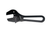 RHP -03 AN to -16 AN Adjustable Wrench, Flat Jaws - Black