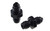 -04 to 10mmx1.0 male inverted flare -black-2pcs/pkg