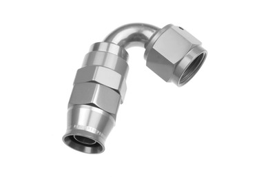 PTFE AN-6 (6AN) Schwenkbare Schlauchverschraubung – Schwarz, JIC 120°, Für Heizöl & Kraftstoffleitungen