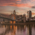 Cincinnati Skyline Sunset