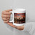 Cincinnati Skyline Sunset - White glossy mug