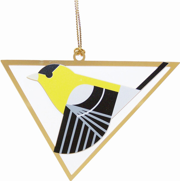 American Goldfinch - 2009 -  Brass Ornament