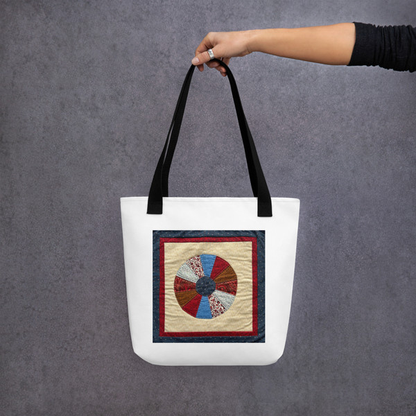 Americana: Wagon Wheel - Tote bag