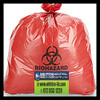 SL3339R Red Bio Hazard bags