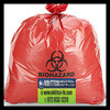 SL4046R Red Bio Hazzard bags WHITTCO Industrial suppies - Inteplast