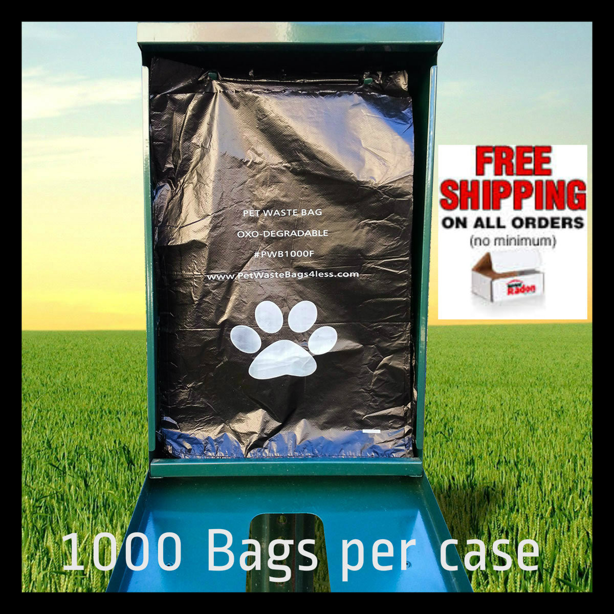 dog waste bags handles,TIE EZ Bags, PWB1000EZpet Waste bags,Dogipot