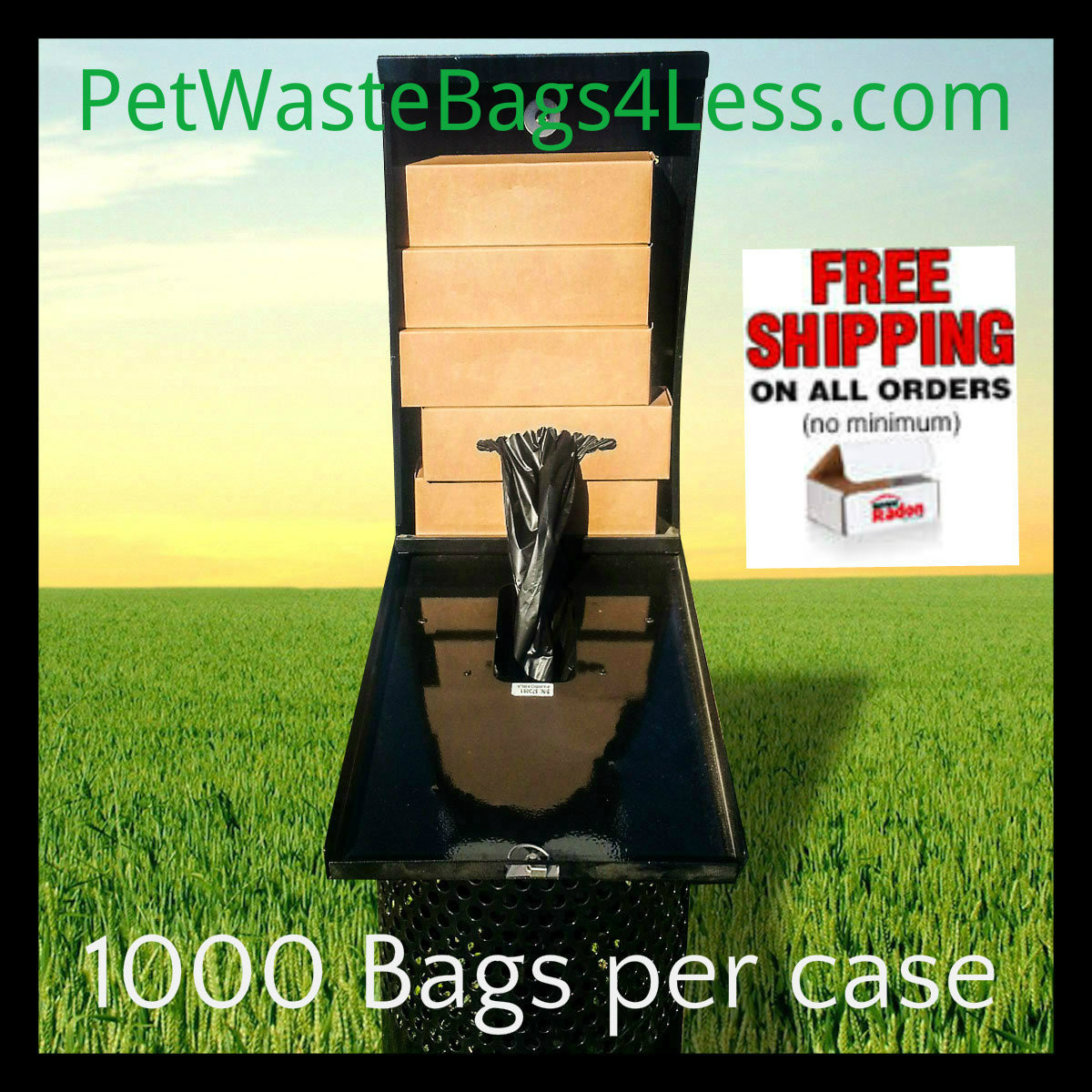 Dogipot 1402 dog litter bags mutt mitt doggy poo oxodegradable non oem