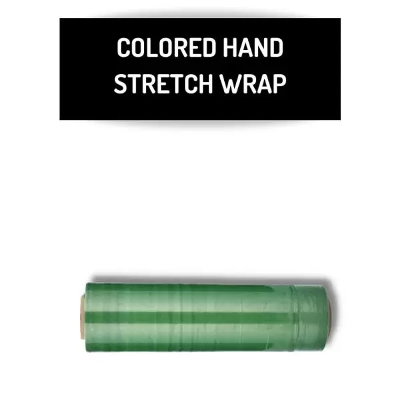 Wraptite EWHF18AG 17 x 1476 Green Hand Wrap Pre-Stretch 4 rls cs