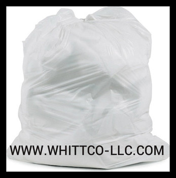 SL4046XHW White trash bags - can liners - WHITTCO Industrial supplies