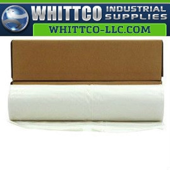 20' X 100' Sheeting 4MIL WHITE Plastic Sheeting Vapor Barrier