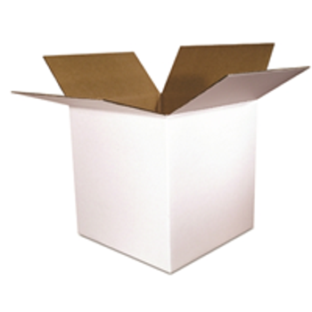 S-4876 White Boxes|6 x 6 x 6 White 200#  32 ECT 25 bdl. 1500 bale|BS060606W