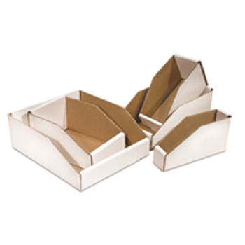 Open Top Bin Boxes BSBWZ618 6 x 18 x 4 1/2" Open Open Top Bin Boxes BSBWZ618 6 x 18 x 4 1/2" Open