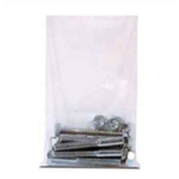 PB1040 Heavy Duty Flat Poly Bags, 4 Mil 3 x 6" 4 Mil Heavy-D