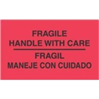 LABDL3011 Bilingual Labels #DL3011 3 x 5" Fragi