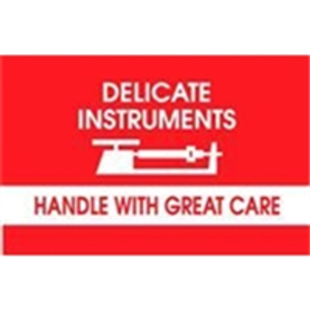 Delicate Instrument Labels LABDL1340 #DL1340 3 x 5" Delic