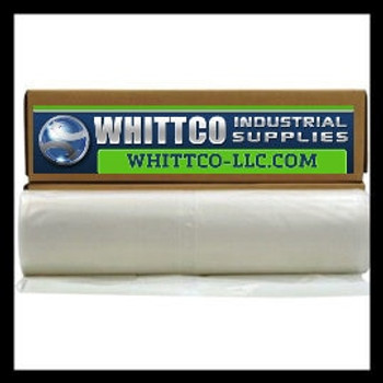 4.0 MIL CLEAR 32X100 Poly Sheeting Plastic Sheeting Vapor Barrier