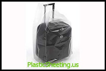 Gusseted Poly Bags 3 mil  12X10X30X003 250/CTN  #1739  Item No./SKU