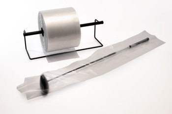 Clear Poly Tubing 2 mil  8"X002 3000'/roll  #1930  ITEM NO / SKU